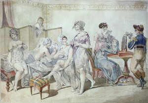 Travailleurs de la blanchisserie, début du 19ème siècle - Jean Francois Bosio